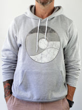 Load image into Gallery viewer, Storm Swell Unisex Hoodie - Heather Grey