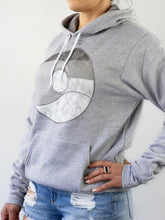 Load image into Gallery viewer, Storm Swell Unisex Hoodie - Heather Grey