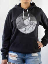 Load image into Gallery viewer, Storm Swell Unisex Hoodie - Black