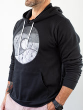 Load image into Gallery viewer, Storm Swell Unisex Hoodie - Black