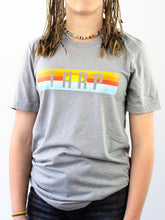 Load image into Gallery viewer, Sunset Tarp Unisex Tee - Grey