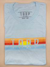 Load image into Gallery viewer, Sunset Tarp Unisex Tee - Light Blue