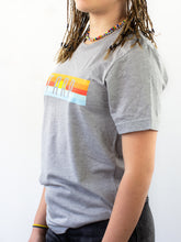 Load image into Gallery viewer, Sunset Tarp Unisex Tee - Grey
