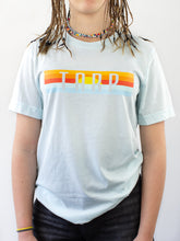 Load image into Gallery viewer, Sunset Tarp Unisex Tee - Light Blue