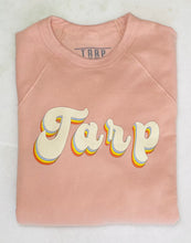 Load image into Gallery viewer, Retro Tarp Unisex Crewneck Sweatshirt Peach