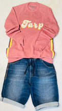 Load image into Gallery viewer, Retro Tarp Unisex Crewneck Sweatshirt Mauve