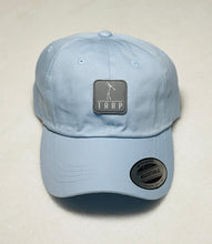 Load image into Gallery viewer, Tarp Golf Stickman Adjustable Dad Hat-Baby Blue
