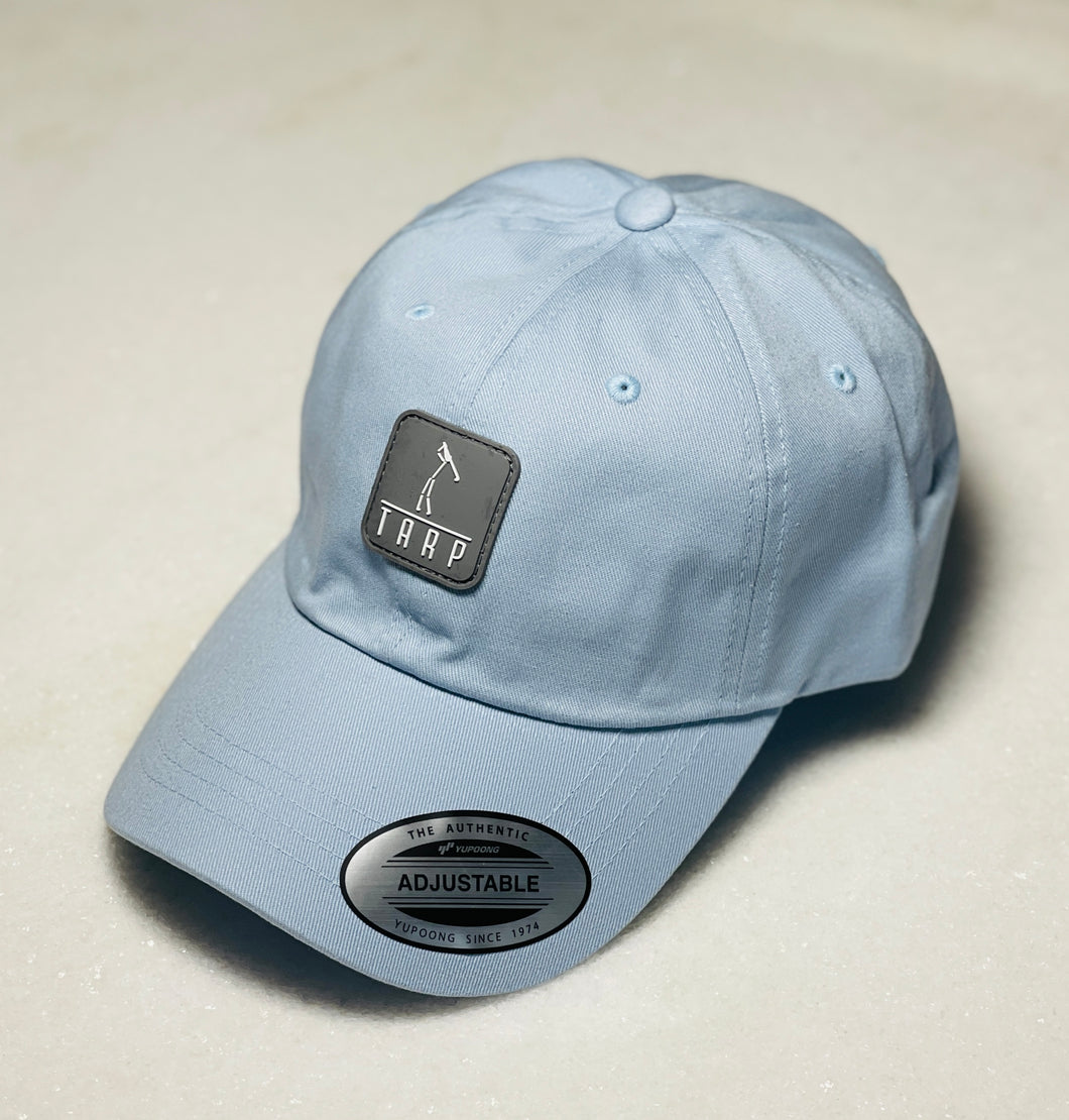 Tarp Golf Stickman Adjustable Dad Hat-Baby Blue
