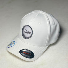 Load image into Gallery viewer, Tarp Golf Flexfit Cool &amp; Dry Hat-White
