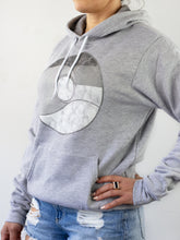 Load image into Gallery viewer, Storm Swell Unisex Hoodie - Heather Grey
