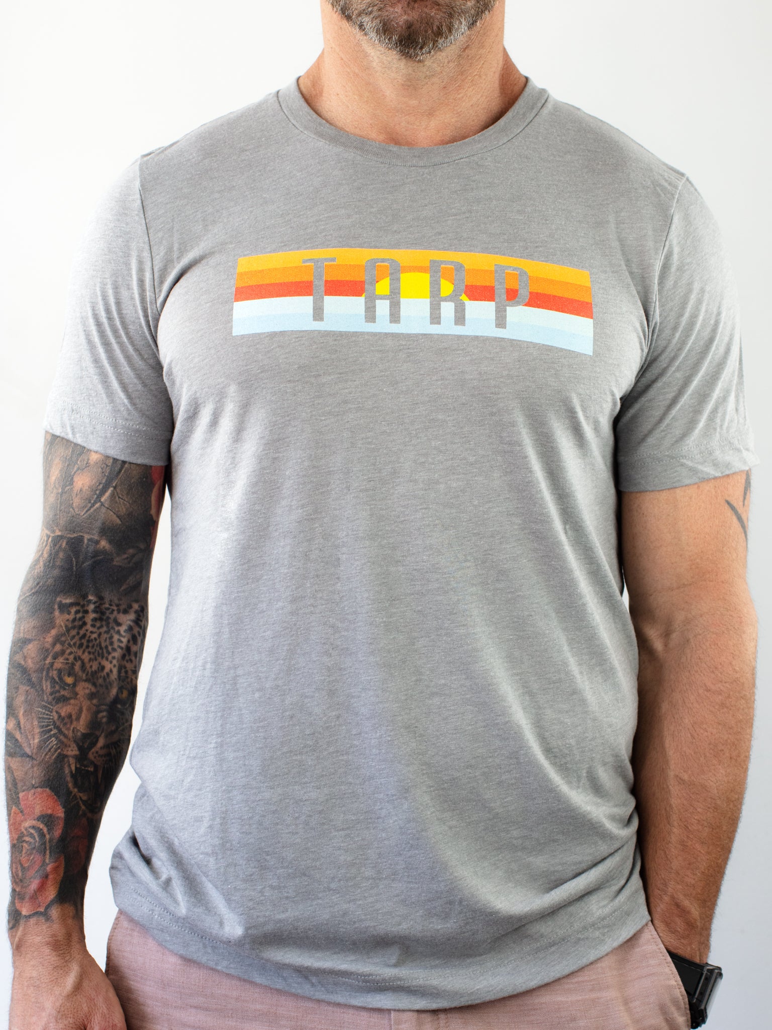tarp tattoo Sunset Tarp Unisex Tee