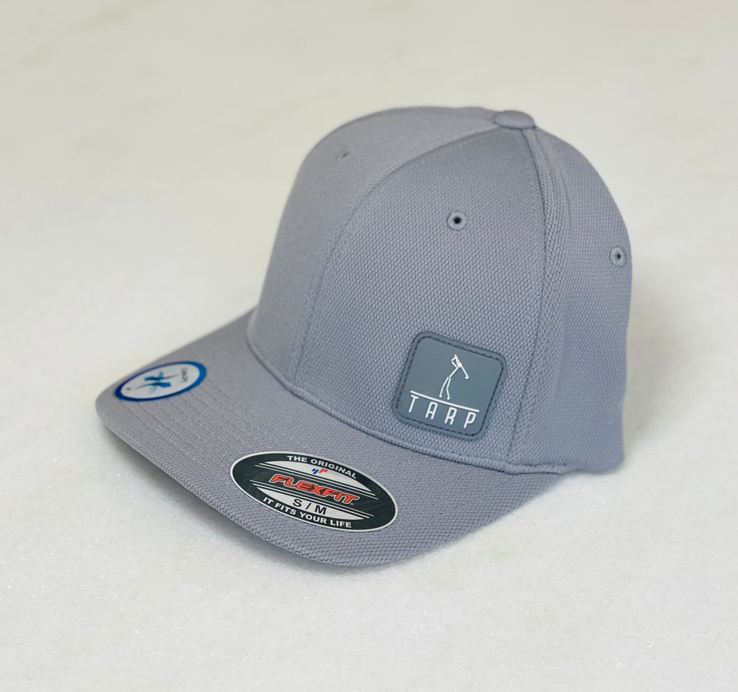 Tarp Golf Stickman Flexfit Cool &Dry Hat-Grey