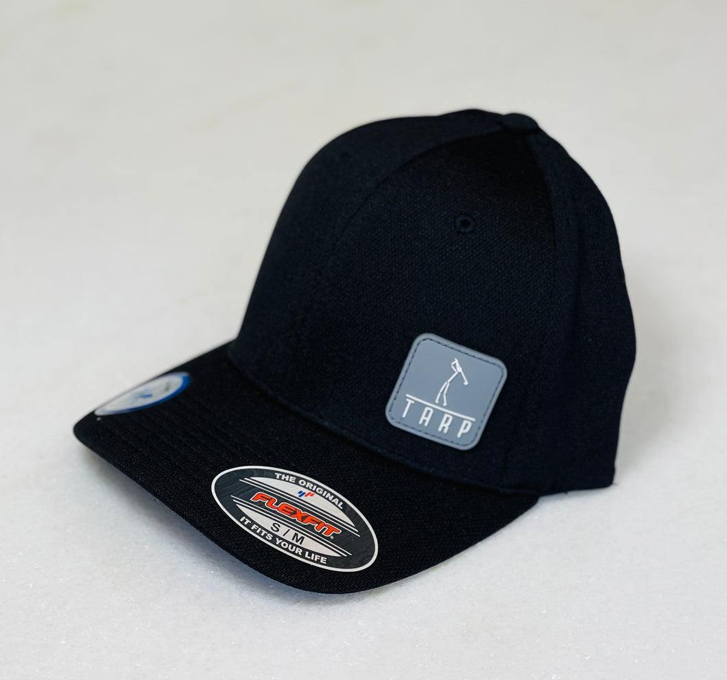 Tarp Golf Stickman Flexfit Cool & Dry Hat-Black