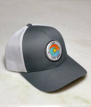 Load image into Gallery viewer, Swell 2020 Trucker Snapback Hat-Graphite/Wht

