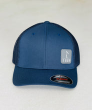 Load image into Gallery viewer, Tarp Golf Stickman Mesh Back Flexfit Hat-Navy
