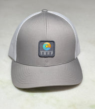 Load image into Gallery viewer, Swell Trucker Snapback Hat-Silver/Wht
