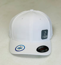 Load image into Gallery viewer, Tarp Golf Stickman Flexfit Cool &amp; Dry Hat-white
