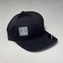 Load image into Gallery viewer, Tarp Golf Stickman Flexfit Delta Hat-Black

