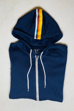 Load image into Gallery viewer, Swell Full Zip Unisex Hoodie-Navy
