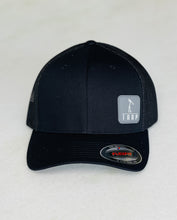 Load image into Gallery viewer, Tarp Golf Stickman Mesh Back Flexfit hat-Black
