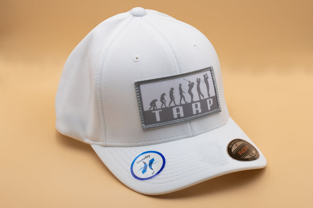 Tarp Evolution Flexfit Cool & Dry Hat - White