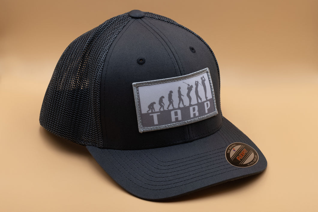 Tarp Evolution Flexfit Meshback Hat - Charcoal