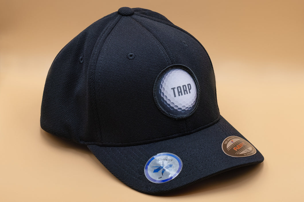Tarp Golf Flexfit Cool & Dry Hat - Black